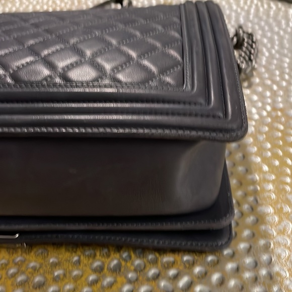 COPY - Authentic Chanel Large Quilted Caviar Boy Bag Purse - Picture 3 of 17